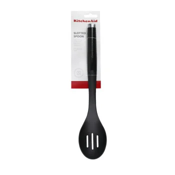 Ложка для сервіровки з прорізами KitchenAid Classic, 34 см, чорний (KCG004OHOBE), купити в Україні, найкраща ціна – KitchenAid - Фото 3