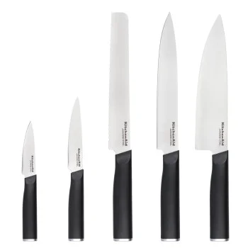 Набір ножів в колодці KitchenAid Classic, 5 предметів (KE5PSTANOBG), купити в Україні, найкраща ціна – KitchenAid - Фото 4