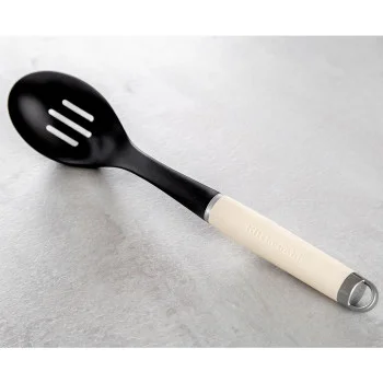 Ложка для сервіровки з прорізами KitchenAid Coreline, 35,3 см, кремовий (KAG004OHACE), купити в Україні, найкраща ціна – KitchenAid - Фото 2