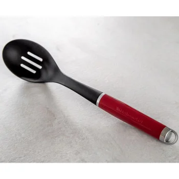 Ложка для сервіровки з прорізами KitchenAid Coreline, 35,3 см, червоний (KAG004OHERE), купити в Україні, найкраща ціна – KitchenAid - Фото 1