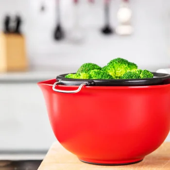 Ситечко KitchenAid Coreline, 36,5 см, кремовий (KAG161OHACE), купити в Україні, найкраща ціна – KitchenAid - Фото 3