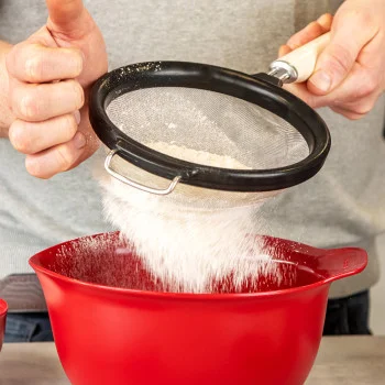 Ситечко KitchenAid Coreline, 36,5 см, кремовий (KAG161OHACE), купити в Україні, найкраща ціна – KitchenAid - Фото 8