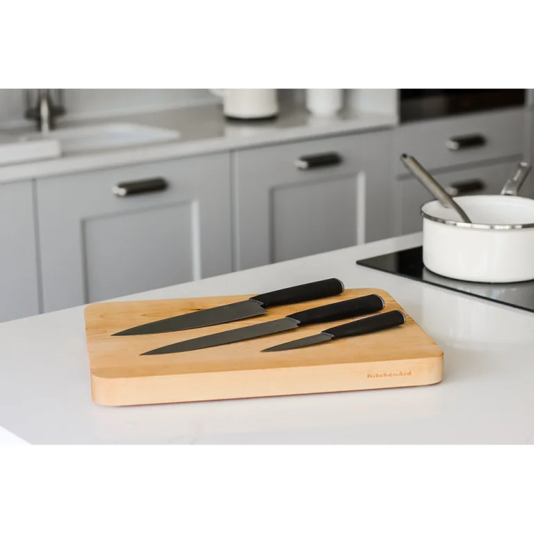 Набір ножів KitchenAid Classic з захисними чохлами для лез, 3 шт (KEG3PTHEOHOBA)