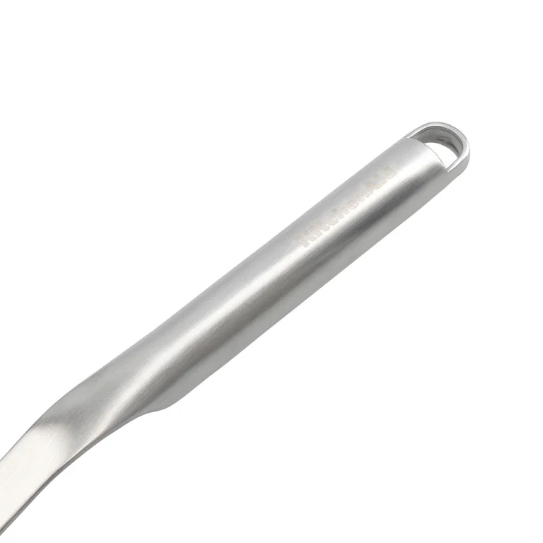 Ложка кухонна з прорізами KitchenAid Premium, 33,8 см (KMG004OHSS)
