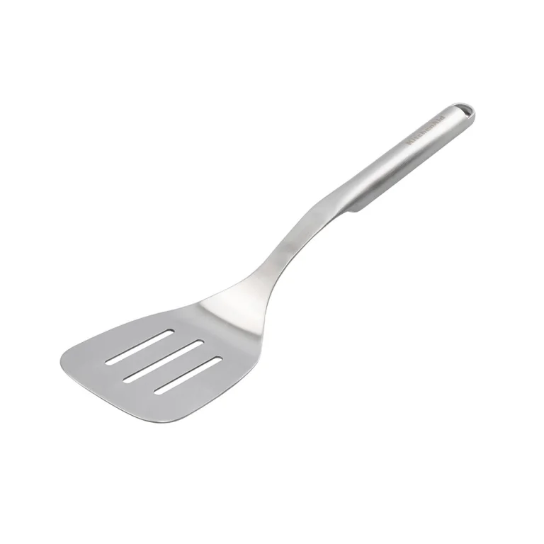 Лопатка кухонна з прорізами KitchenAid Premium, 34,6 см (KMG002OHSS)