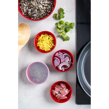 Набір мисок-приправниць з кришками KitchenAid Universal, 4 шт, 28 гр, червоний (KQG177BXERE), купити в Україні, найкраща ціна – KitchenAid - Фото 12