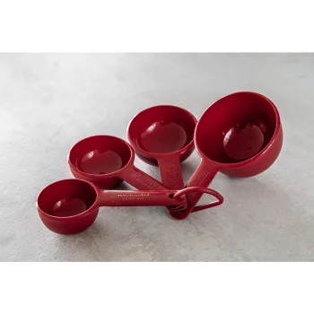 Набір мірних ковшиків KitchenAid Universal, 4 шт, 59/79/118/237 мл, червоний (KQG058OHERE), купити в Україні, найкраща ціна – KitchenAid - Фото 5