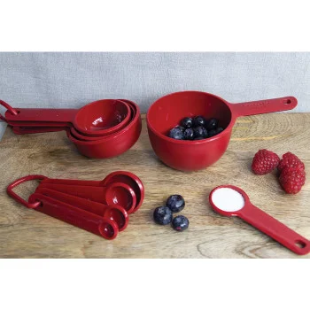 Набір мірних ложок KitchenAid Universal, 5 шт, червоний (KQG057OHERE), купити в Україні, найкраща ціна – KitchenAid - Фото 1
