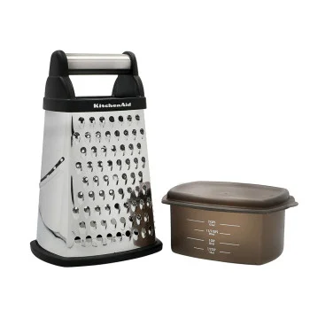 Терка чотирьохстороння з контейнером KitchenAid Universal, чорний (KQG300OSOBE), купити в Україні, найкраща ціна – KitchenAid - Фото 3