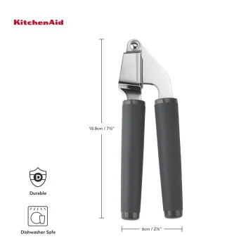 Прес для часнику KitchenAid Coreline, 19 см, сірий (KAS132OHCGG), купити в Україні, найкраща ціна – KitchenAid - Фото 6