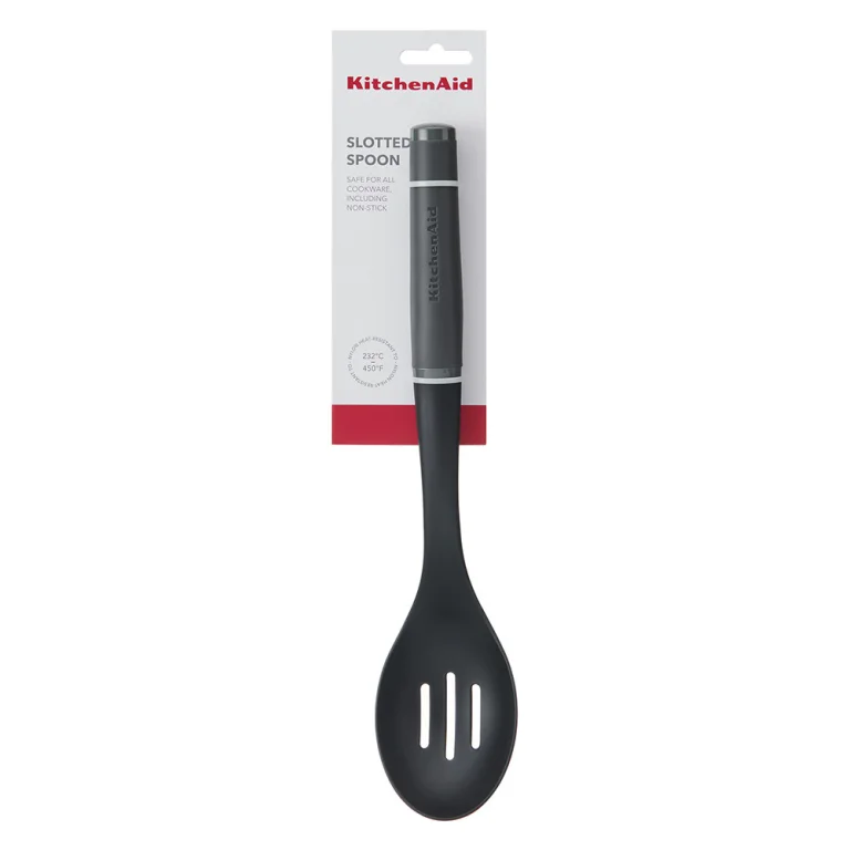 Ложка для сервіровки з прорізами KitchenAid Coreline, 33 см (KAS004OHCGG)