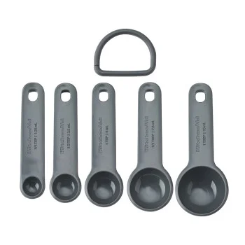 Набір мірних ложок KitchenAid Coreline, 5 шт, сірий (KQG057OHCGG), купити в Україні, найкраща ціна – KitchenAid - Фото 12