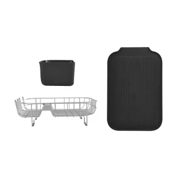 Підставка для сушки посуду KitchenAid Sinkware, 44 x 31 x 16,5 см, сірий (KEG197OSGR), купити в Україні, найкраща ціна – KitchenAid - Фото 5