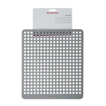 Килимок для сушки посуду KitchenAid Sinkware, 29,5 х 34 см, сірий (KEG877OHASA), купити в Україні, найкраща ціна – KitchenAid - Фото 3