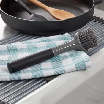 Щітка для миття посуду KitchenAid Sinkware, 26 см, сірий (KEG882OHOBA), купити в Україні, найкраща ціна – KitchenAid - Фото 5