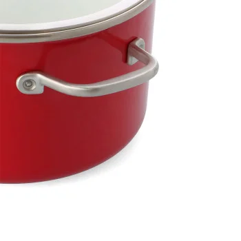Каструля з кришкою KitchenAid Steel Core, 20 см, 3,7 л, червоний (CC003267-001), купити в Україні, найкраща ціна – KitchenAid - Фото 5