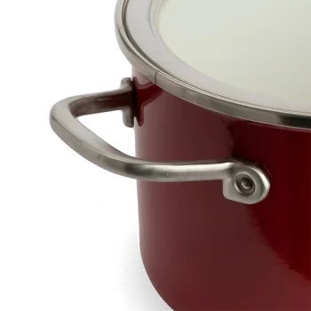 Набір посуду KitchenAid Steel Core, 10 предметів, 16/18/20/24 см, 1,3/2/3,7/6 л, червоний (CC004921-001), купити в Україні, найкраща ціна – KitchenAid - Фото 2