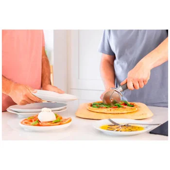 Ніж для піци KitchenAid Classic, 24,5 см, сірий (KHA113OHCHGG), купити в Україні, найкраща ціна – KitchenAid - Фото 1