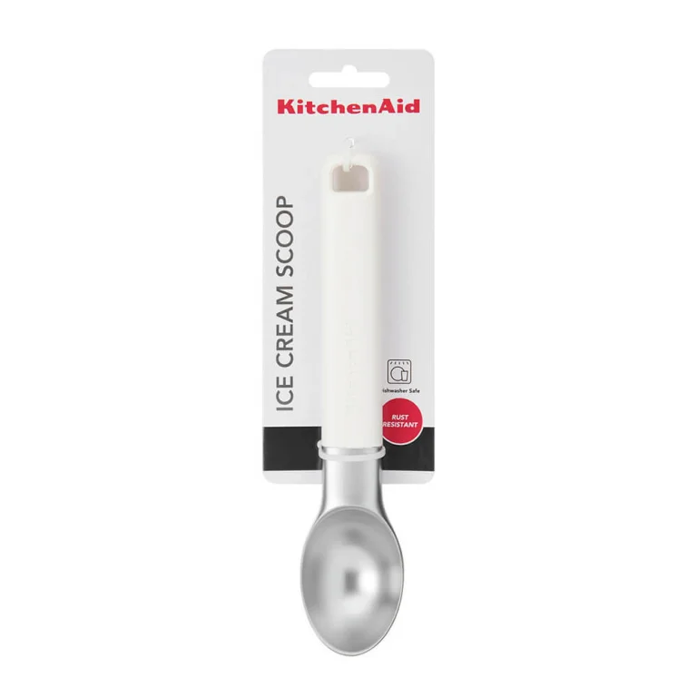 Ложка для мороженого KitchenAid Classic, 21,5 см, белый (KHA117OHPNG)