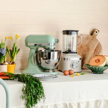 Кухонна машина KitchenAid Artisan 4,7 л 5KSM195PSESD з відкидним блоком, свіжа м'ята, купити в Україні, найкраща ціна – KitchenAid - Фото 3