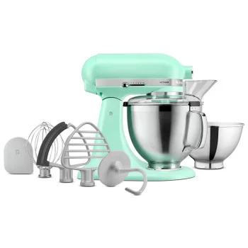 Кухонна машина KitchenAid Artisan 4,7 л 5KSM195PSESD з відкидним блоком, свіжа м'ята, купити в Україні, найкраща ціна – KitchenAid - Фото 4