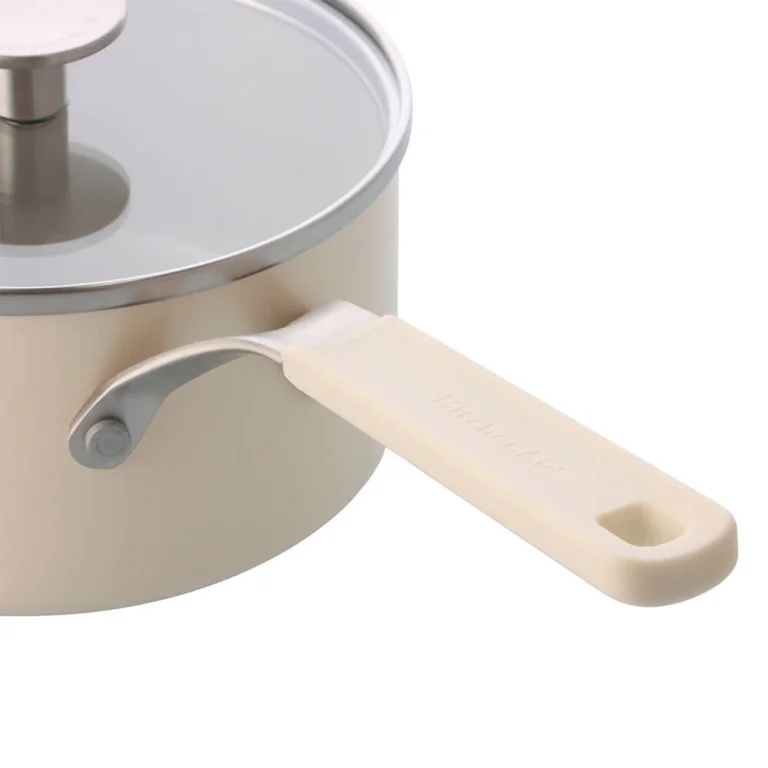 Ківш з кришкою 16 см KitchenAid Aluminium Ceramic (CC009726-001)