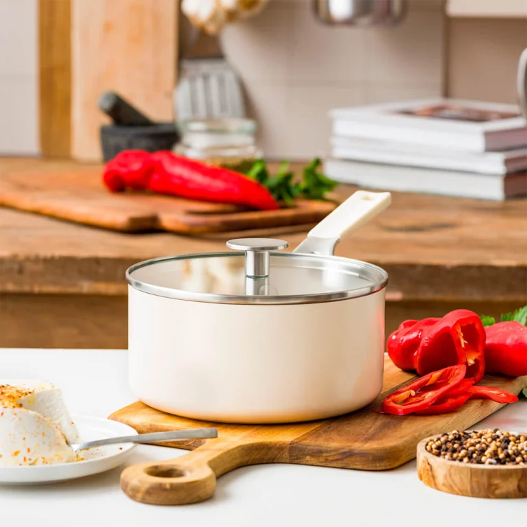 Ківш з кришкою 16 см KitchenAid Aluminium Ceramic (CC009726-001)
