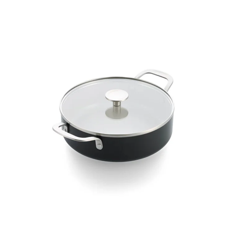 Сотейник з кришкою 28 см KitchenAid Aluminium Ceramic (CC010431-001)